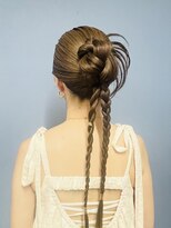 ヒュミ(hymy) 推し活やイベントに♪/韓国ヘア/カチモリヘア/ヘアメ/編み込み