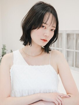 NYNY Mothers MOMO テラス六地蔵店 韓国風暗髪ボブ★