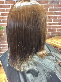 再現性の高いカット技術が魅力☆自宅でのスタイリングも簡単に♪自分でもサロン帰りのスタイルが長続き◎