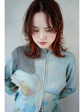 ロッジアート(Lodge art) orange brown × layer