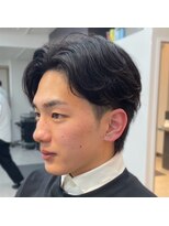 コバリ(KOBARI)&nbsp;ハイライト/マッシュパーマ/ウルフ/アッシュブラック