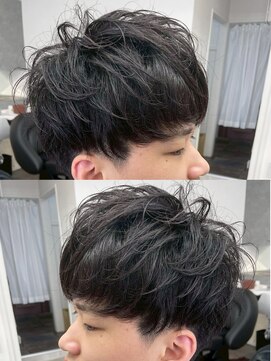 アフェクト 金沢文庫(affect) スペインカール/スパイキーショート/ブルーブラック/金沢文庫