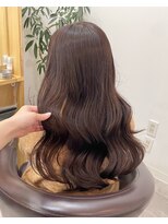 ラフ 原宿(L.a.a.g.f harajuku)&nbsp;ブリーチなしダブルカラー/透明感カラー/原宿/表参道