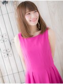辻堂/髪質改善/厚めバング×マロンベージュ×レイヤースタイルf