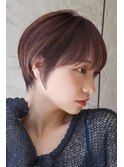 大人可愛い30代40代50代小顔◎マッシュショートボブ