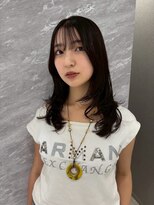 ルクス(Luxs)&nbsp;ダークグレー×レイヤーカット