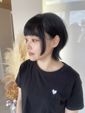 テラバイルヴェール 各務原(TERRA by LeVert) 黒髪×ミニボブ