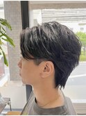 ウルフ×センターパート