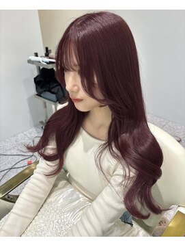 ラヴィ(Lavie) 韓国ヘアーハッシュカットレイヤーカットハイライトカラー