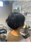 ツーブロックショート