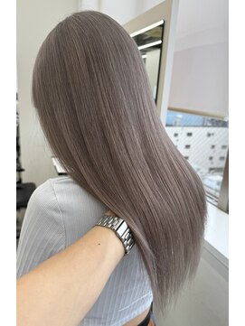 エゴル ナゴヤサカエ(ENGOL NAGOYA SAKAE) 新美蓮/グレージュ/ミルクティー/ブリーチ