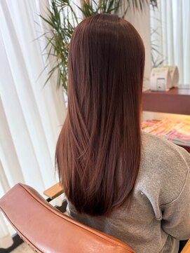 マーリャヘアー(mallia hair) レイヤースタイルレイヤーカットロングレイヤー小顔スタイル