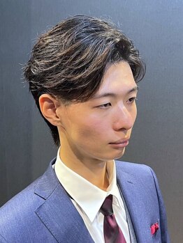 アンドワークス カシワ(&WORKS kashiwa)の写真/≪24時まで営業≫大人メンズ必見！頭皮クレンジング付カット￥6600◇男らしい清潔感&好印象STYLE♪〈柏店〉