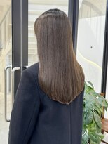 エブリ(evri) 縮毛矯正 髪質改善 レイヤーカット ロング