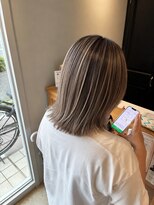 ヘアー ラニッシュ 流山セントラルパーク店(hair Lanish)&nbsp;バレイヤージュ　ダブルカラー