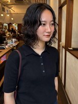 モク 大阪梅田店(MOK)&nbsp;【伸ばしながら楽しむ！】ボブパーマ