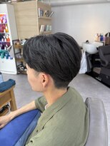 凪の旅先 フェザーカット/メンズカット