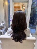 ヴィサージュプラス(VISAGE plus)&nbsp;レイヤーカット×ベージュカラー