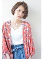 ニコ(hair room nico) シャープでカッコいいけど女性らしいショートボブ☆