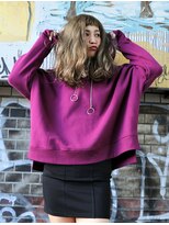 ランプヘアー(LAMP HAIR)&nbsp;カジュアルショートバング波ウェーブロングガーリー愛されモテ