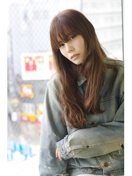 ゴート(GOAT) 【秋山浩太】重めバングナチュラルくせ毛風ウェーブロング20代