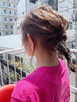 コンパス(COMPASS)&nbsp;ルーズなヘアアレンジ