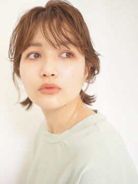 パール(PearL) 《PearL》シースルーボブの無造作アレンジ