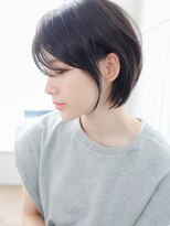 ネオリーブ クーロ(Neolive curro)&nbsp;小顔ショートボブ×黒髪[大人ボブ/縮毛矯正/髪質改善/白髪]