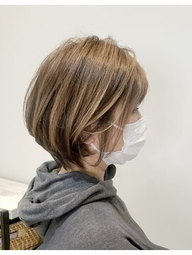 パシフィックダズールコウベウエスト(Pacific Dazzle Kobe west) 『PD神戸』【岡悠介】大人可愛い☆ナチュラルショートスタイル