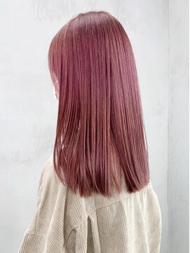 アルバム 銀座(ALBUM GINZA) ピンクグレープ_ショートパーマエアリーミディ_ba313472