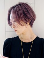 アイティーバイアルバム 松戸店(IT by ALBUM)&nbsp;ラベンダーショート_カーキグレージュマッシュショート_ba350981