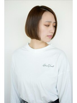 トータルビューティーハウス フラップ ミチ 野田店(total beauty house flap MICHI) 【flap MICHI島田和也】まとまるボブ