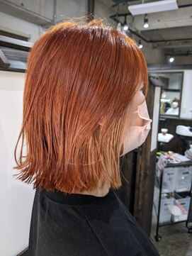 櫛の屋浜口店 インナーカラー×ボブ