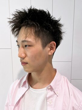 アイティーバイアルバム 下北沢店(IT by ALBUM) メンズテクノショート_コンマヘアスキンフェード_ba395321