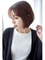 アール 北千住店(ar)&nbsp;大人可愛い20代30代40代/前下がりボブ/絶壁解消ボブ[北千住]