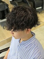 フィフス 天神大名(fifth)&nbsp;波巻きスパイラルパーマツイストパーママッシュメンズパーマ束感