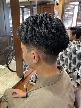 リットジェンツ 千葉(Lit Gents) ツーブロックショート【SHOHEI】