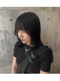 顔周りレイヤーカット