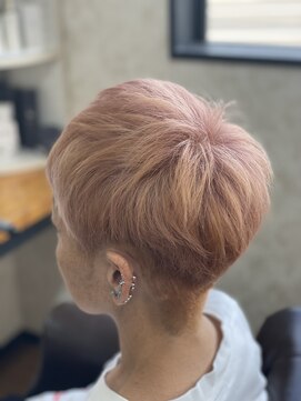 ヘアショップ ホップエム(HAIR SHOP HOP M) コットンピンクアッシュ