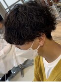 波巻きスパイラルパーマツイストパーマ波巻きパーママッシュ