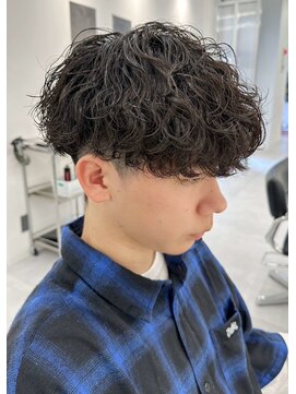 エース 栄矢場町店(Ace) 波巻きスパイラルパーマメンズマッシュツイストスパイラルパーマ