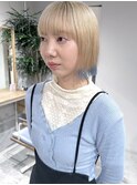 タッセルボブ×エンドカラー