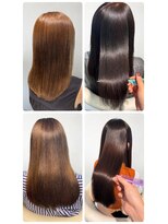 美容室フルール&nbsp;★縮毛矯正ロング♪コスメストレート髪質改善