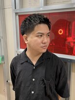 メリケンバーバーショップ トーキョー(MERICAN BARBERSHOP TYO)&nbsp;BURG 【テーパーフェード/アップバングショート】