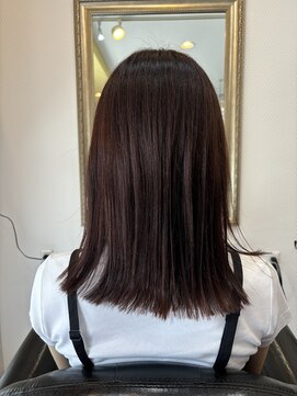 スカイジュース(Sky Juice) ◇ベリーピンクミディアム外ハネボブ◇