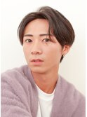 抜け感がポイントのセンターパート☆
