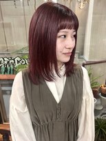 ジェスター(JESTER)&nbsp;〈atsuno〉ブリーチなしレッド【ブリーチ/ダブルカラー/カラー】