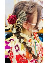 ネオンズ 南郷18丁目店(NEON´S)&nbsp;サイド編みおろしアレンジ