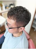 白髪染めグレイアッシュトーン5 アイロン仕上げ