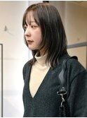 顔回りレイヤー ウルフレイヤー 姫カットレイヤー ハイライト
